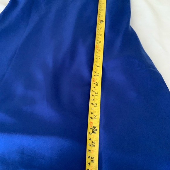 Sexy Backless Blue Dress - Medium - Picture 8 of 9